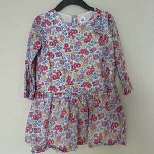 Baby gap floral dress 3t